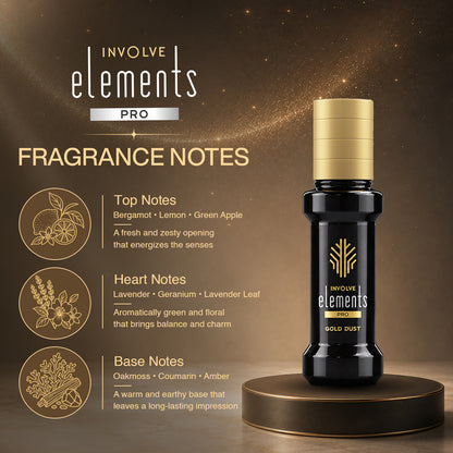 Involve® Elements PRO Gold Dust Air Perfume (30ml)