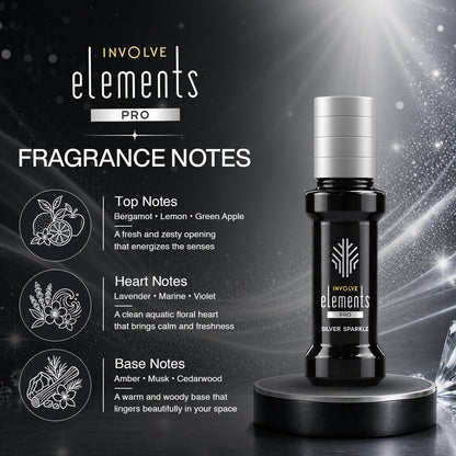 Involve® Elements PRO Silver Sparkle Air Perfume (30ml)