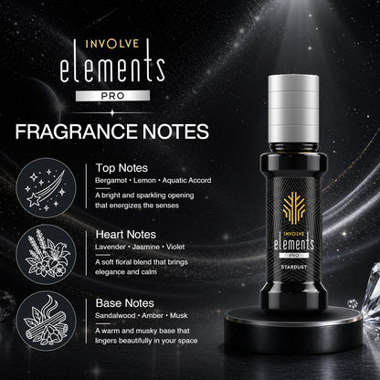 Involve Elements Pro- Star Dust Scent Spray Perfume (30ml)