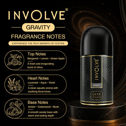 Involve Luxe Gravity – Automatic Room Air Freshener Refill (225ml)