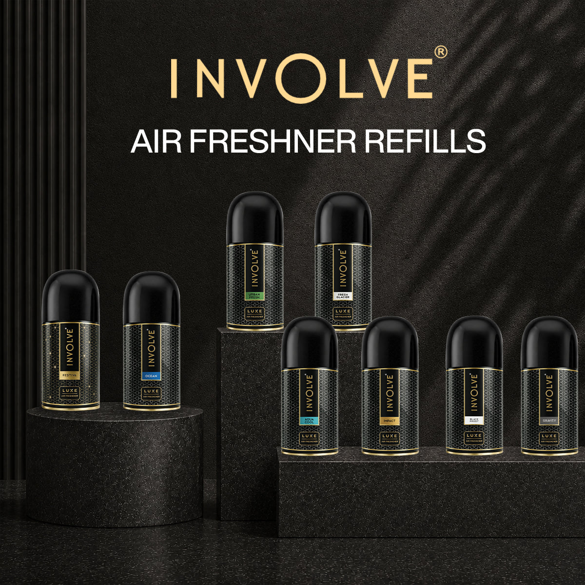 Involve Luxe Urban Fresh – Automatic Room Air Freshener Refill (225ml)