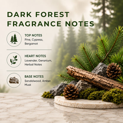 Involve Luxe Dark Forest Room Freshener 200ml | Long Lasting Room Freshener Fresh Fragrance for Home & Office