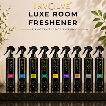 Involve Luxe Citrus Wave Room Freshener 200ml | Long Lasting Room Freshener Fresh Fragrance for Home & Office