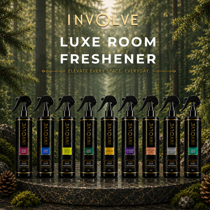 Involve Luxe Dark Forest Room Freshener 200ml | Long Lasting Room Freshener Fresh Fragrance for Home & Office