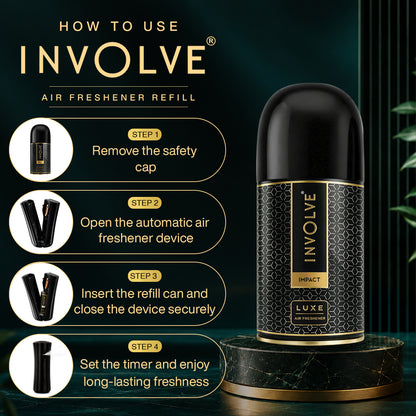 Involve Luxe Impact – Automatic Room Air Freshener Refill (225ml)
