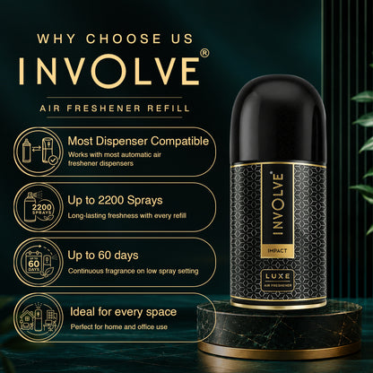 Involve Luxe Impact – Automatic Room Air Freshener Refill (225ml)
