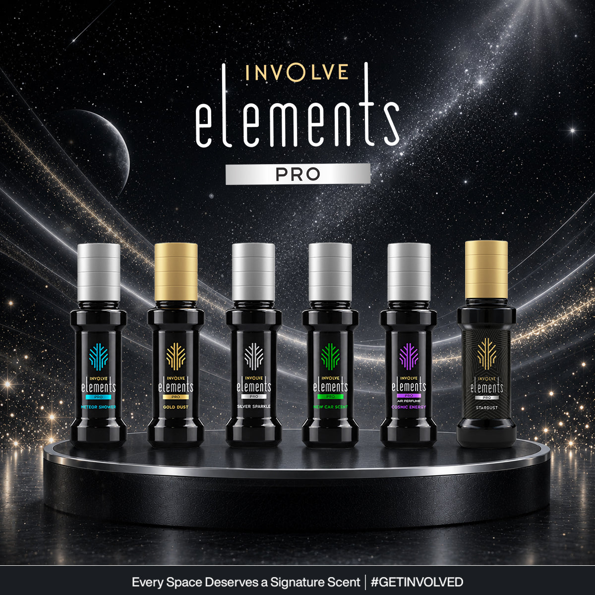 Involve Elements Pro- Star Dust Scent Spray Perfume (30ml)