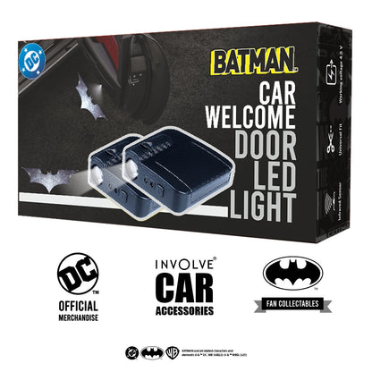 Batman Car Door Logo Projection Lamp from Warner Bros (Pack of 2) Battery Not Included: Official DC Merchandise