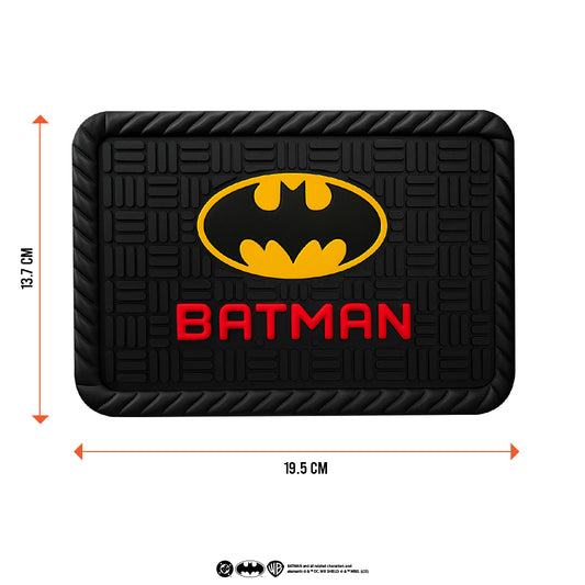 Batman Red logo Car Non Slip Mat from DC Official Merchandise