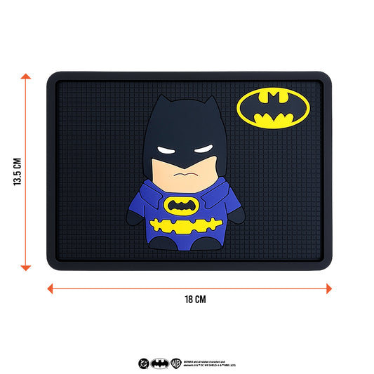 Batman Cartoon Character Car Non Slip Mat from DC Official Merchandise