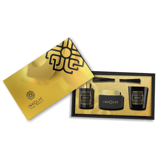 INVOLVE Gold Aroma Gift Set for Men