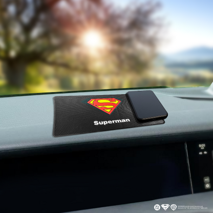 DC Superman logo Car Dashboard Non Slip / Anti skid matq
