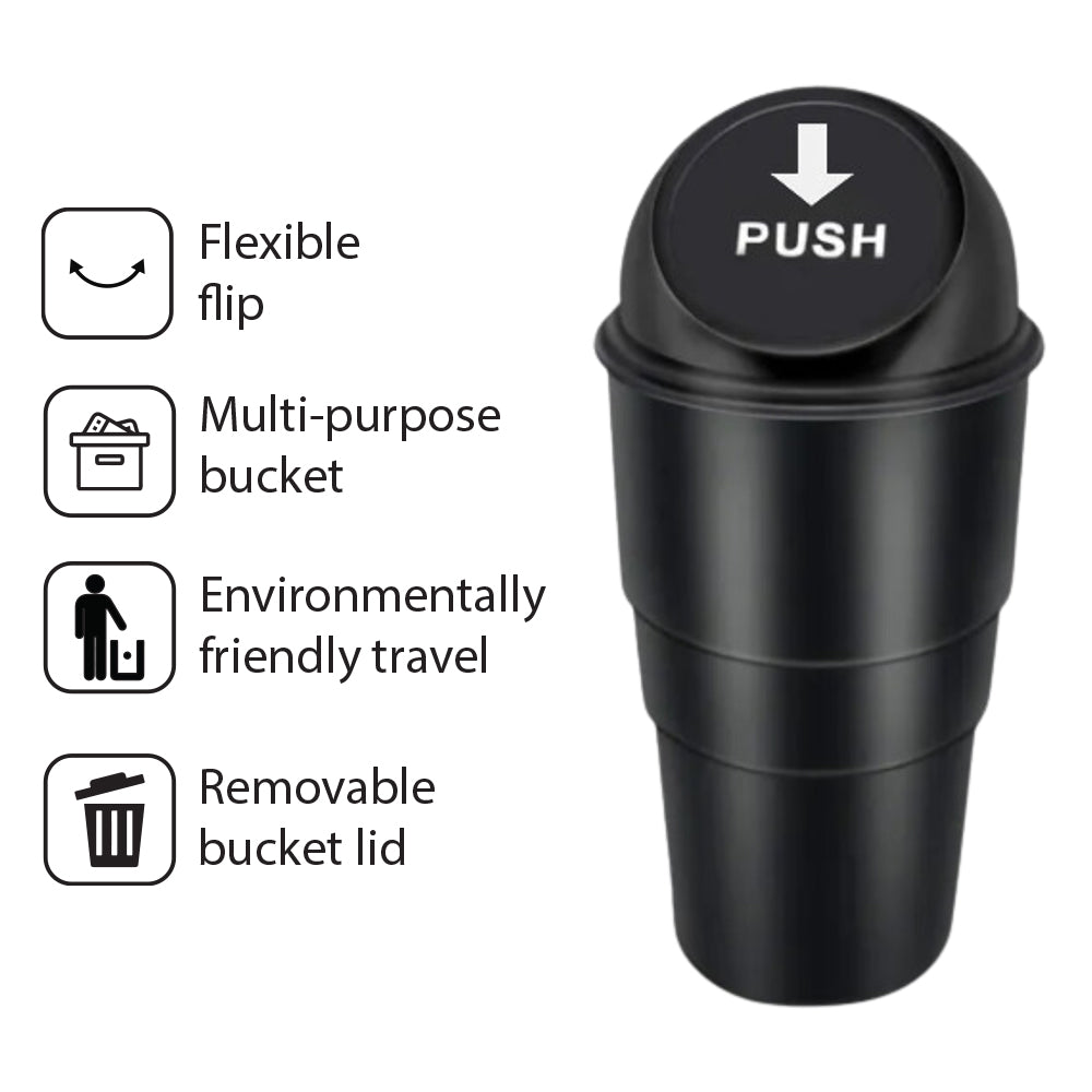 Involve® Car Dustbin - Car Trashbin/ Car Bin