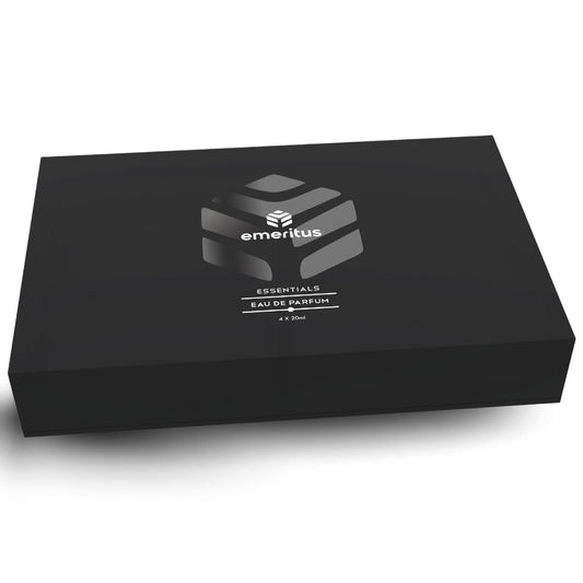Emeritus™ Essentials Pack of 4 | Premium Body Perfume for Office Use | Long-Lasting 20ml Perfumes