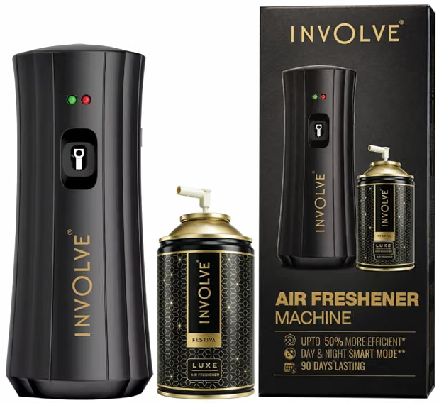 Automatic Room Freshener Spray Machine with Timer + Festiva Refill ( 225 ml )