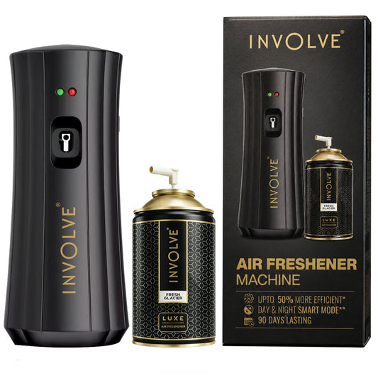 Automatic Room Freshener Spray Machine with Timer + Fresh Glacier Refill ( 225 ml )