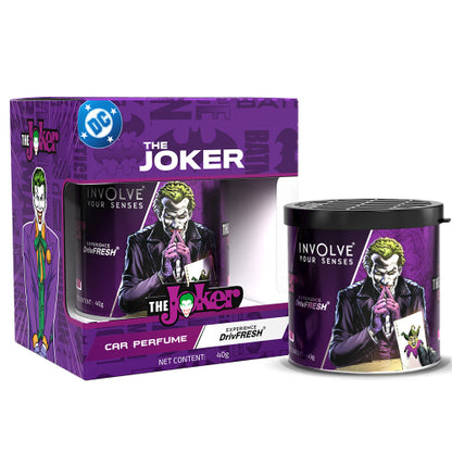 Fresh Car Perfume - The Joker Fiber Tin Can  long lasting fragrance