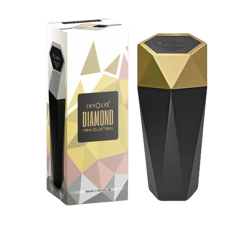 Gold Car Dustbin Involve