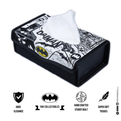 Involve DC Batman Tissue Box -car-tissue-holder features 1