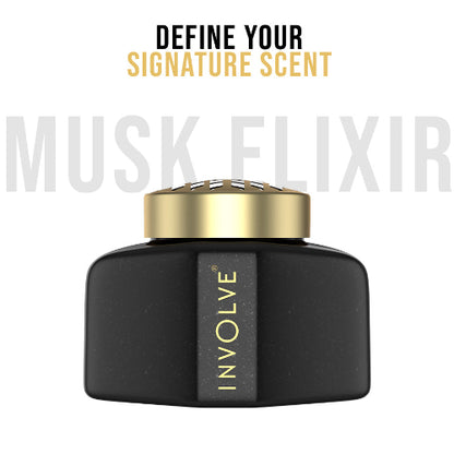 Involve® Eminence Musk Elixir Fiber Car Perfume (45 g)
