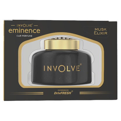 Involve® Eminence Musk Elixir Fiber Car Perfume (45 g) LONG LASTING
