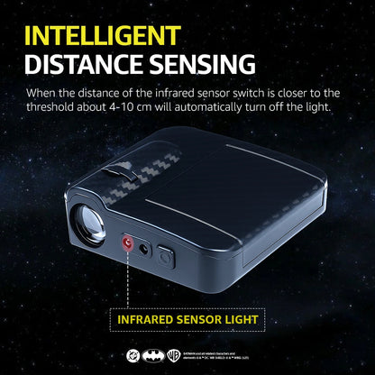 Batman Wireless Car Door Light from Warner Bros (Pack of 2) Battery Not Included - OFFICIAL DC MERCHANDISE