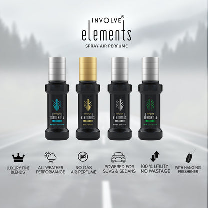 Involve Elements Pro- Meteor Shower Luxury Spray Car Air Perfume (30ml)