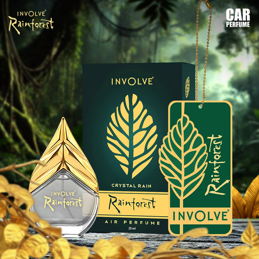 Involve Rainforest Premium Edition – Crystal Rain Car Perfume (25 ml)