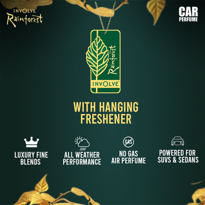 Involve Rainforest Premium Edition – Crystal Rain Car Perfume (25 ml)