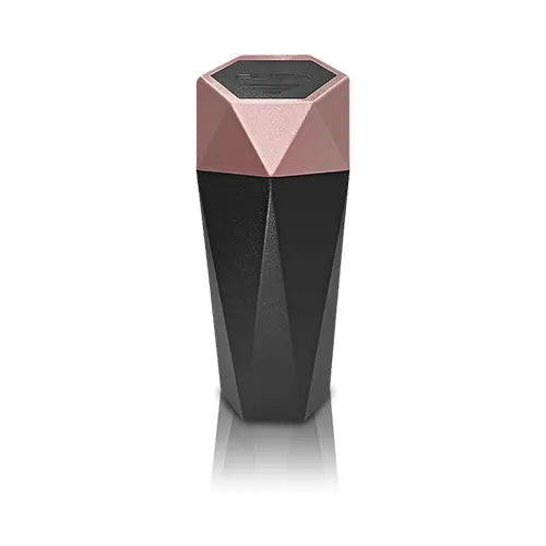 Involve Diamond Shape Car Dustbin/ Trash Can (Rosegold)