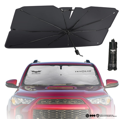 Batman Car Sunshade Umbrella Windshield Cover for Front Window: Official DC Merchandise