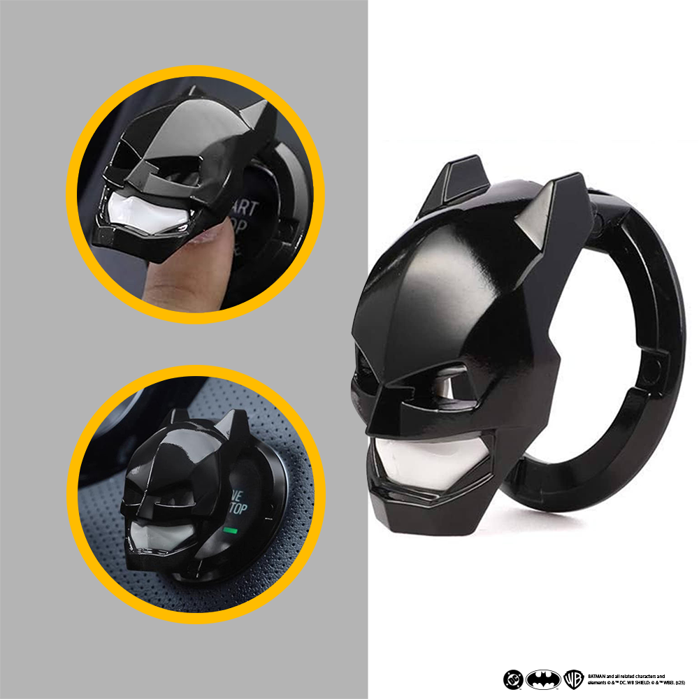 Involve DC Batman Car Start / Stop Button Cover (Black)