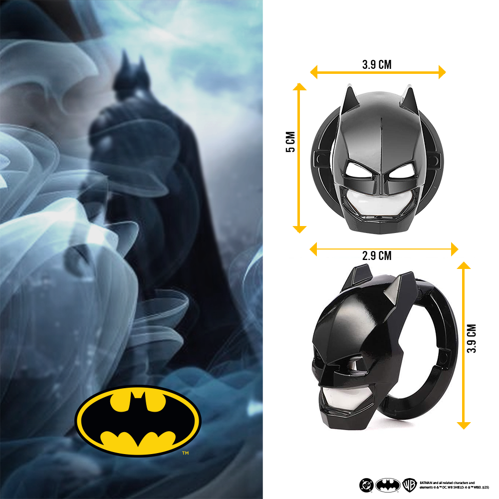 Involve DC Batman Car Start / Stop Button Cover (Black)