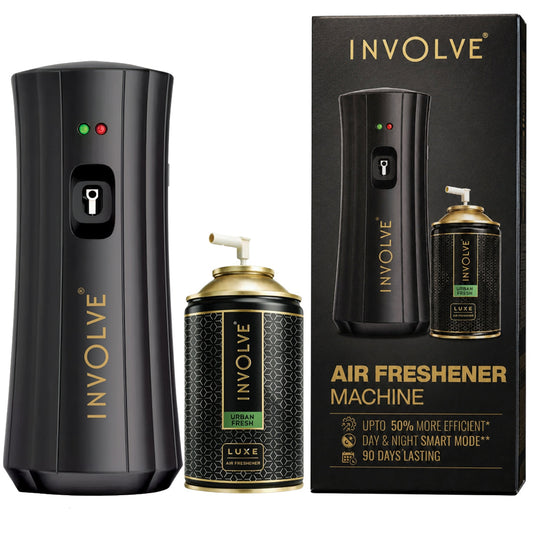 Automatic Room Freshener Spray Machine with Timer + Urban Fresh Refill ( 225 ml )