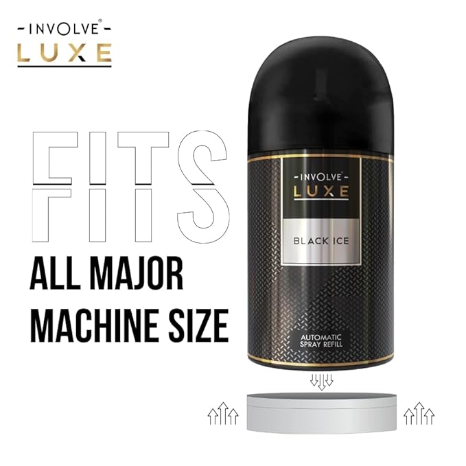 Involve Luxe Black Ice– Automatic Room Air Freshener Refill (225ml)