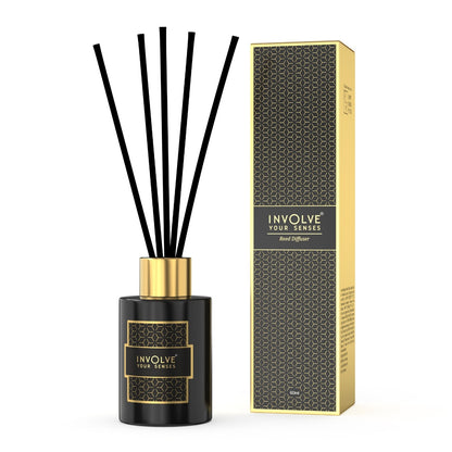 Involve Elegance Golden Glory Reed Diffuser Set (60ml)