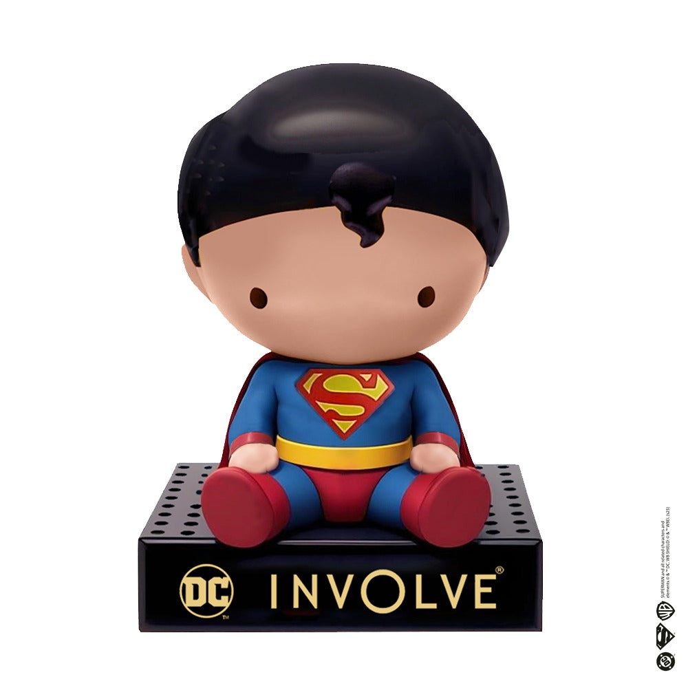 Superman Character Fiber Car Perfume with OFFICIAL DC MERCHANDISE from Warner Bros (2 refills of 15 g)
