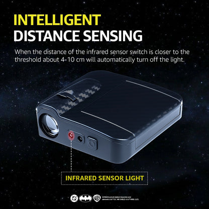 Batman Car Door Logo Projection Lamp from Warner Bros (Pack of 2) Battery Not Included: Official DC Merchandise