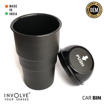 Involve® Car Dustbin - Car Trashbin/ Car Bin
