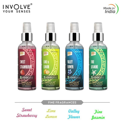 Involve® Garden Fragrances - Fine Jasmine Spray Air Freshener (100 ml)