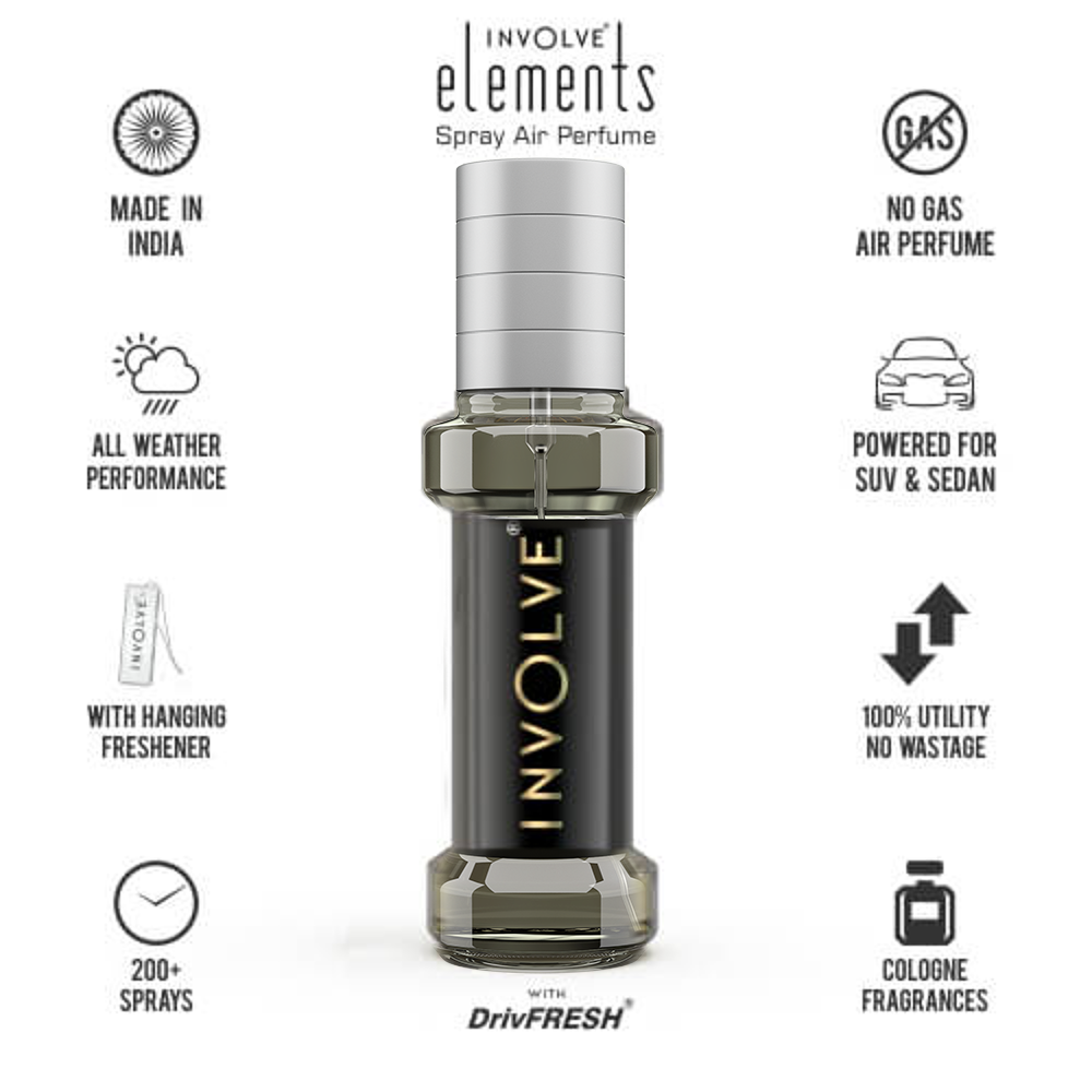 Involve® Elements - Aqua Ice : Spray Air Perfume(30ml) Exclusively available on website