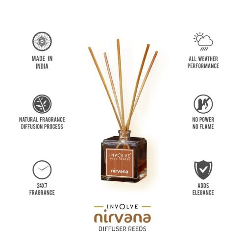 Involve® Nirvana - Soul : Reed Fragrance Diffuser freeshipping - Involve Your Senses
