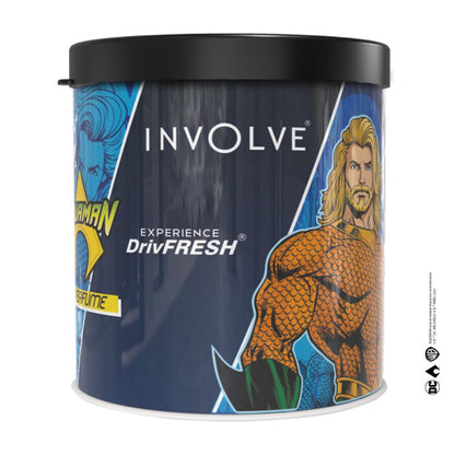 involve Aquaman Tin Can Fiber Car Perfume
