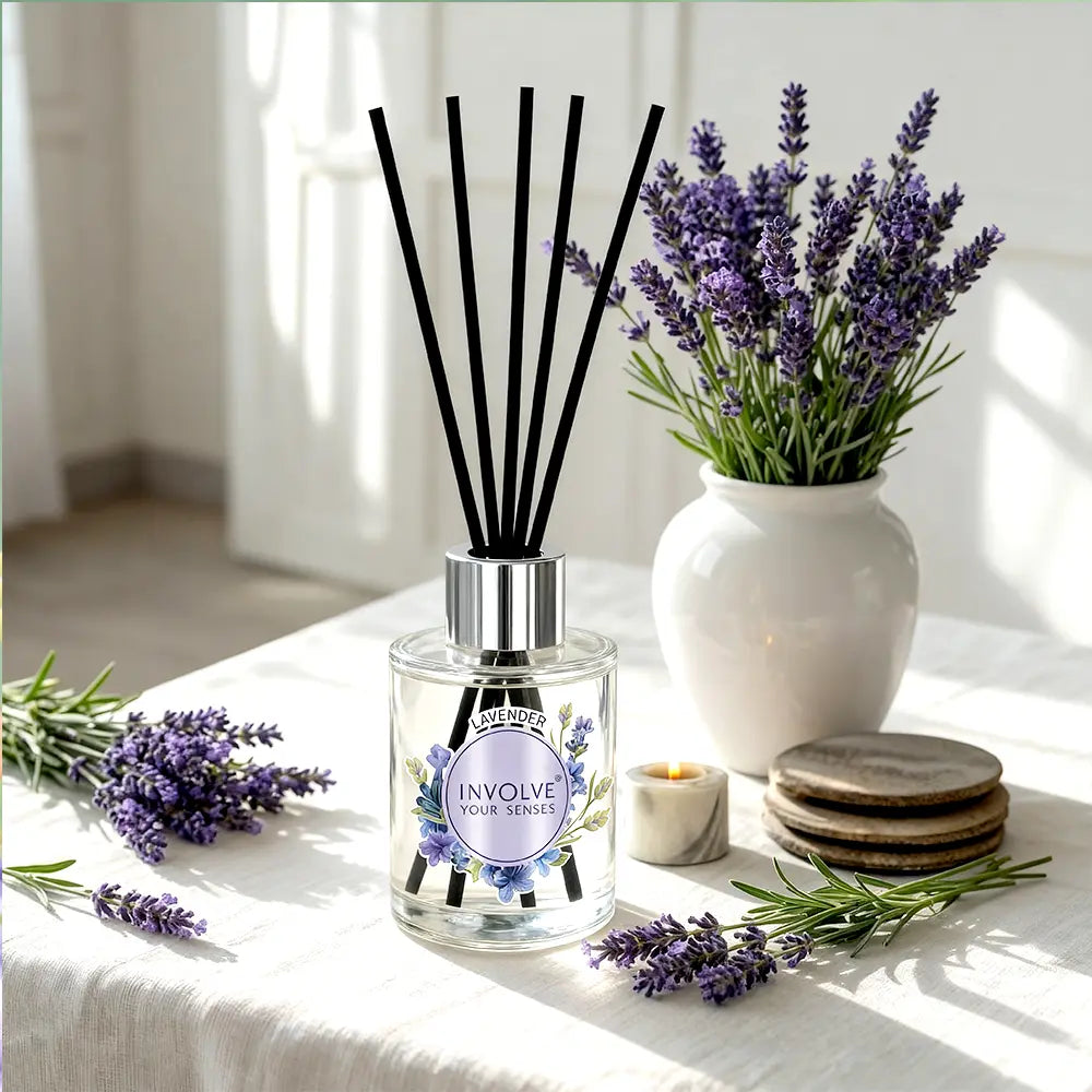 Involve Pura English Lavender Reed Diffuser Set (60ml)