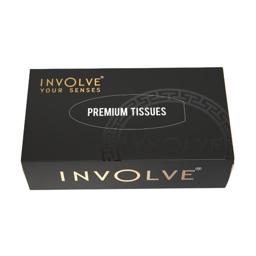 Involve® Premium Tissue Box : Black