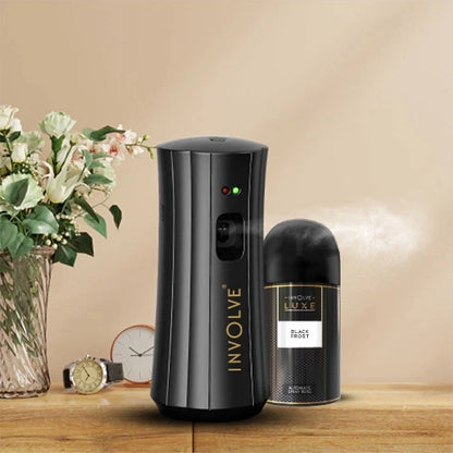 Involve Luxe Black Frost Automatic Room Air Freshener Refill (225ml)