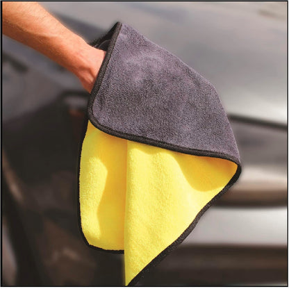 Involve Microfiber Cloth for Car - 600 GSM Super Absorbent Towel | Multicolour