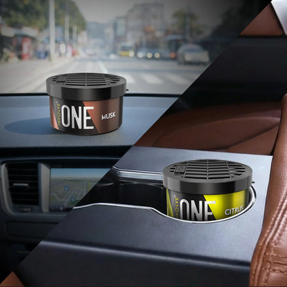 Involve ONE Musk Organic Car Perfume & Involve ONE Citrus Fragrance Organic Car Perfume Combo (80 g)