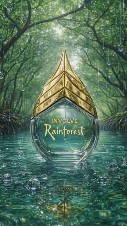 Involve Rainforest Premium Edition – Crystal Rain Car Perfume (25 ml)