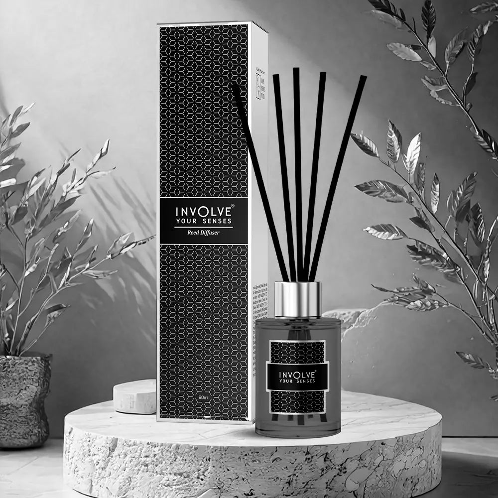 Involve Elegance Silver Shine Reed Diffuser Set (60ml)
